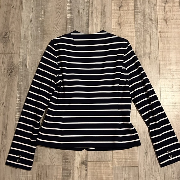 Banana Republic Striped Ponte Modern Blazer - Picture 11 of 11